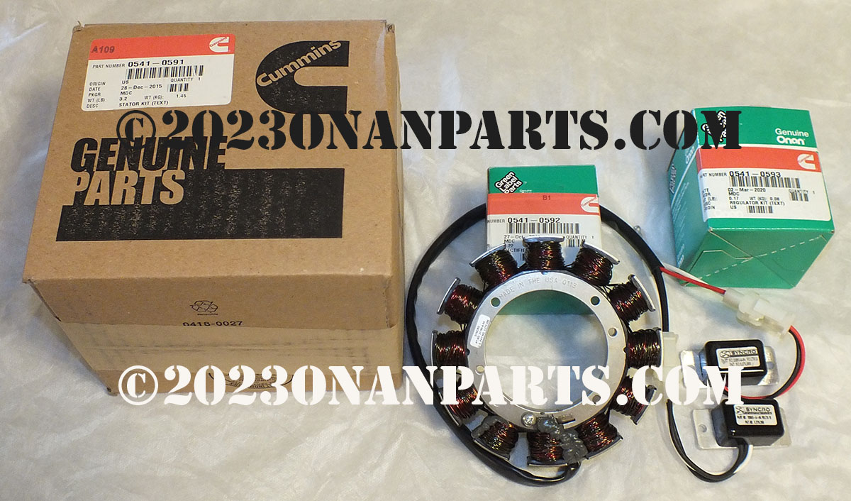 541-0591/191-1816/191-0937/191-1016 20 AMP Syncro Stator Kit 541-0591/191-1816/191-0937/191-1016 20 AMP Syncro Stator Kit
